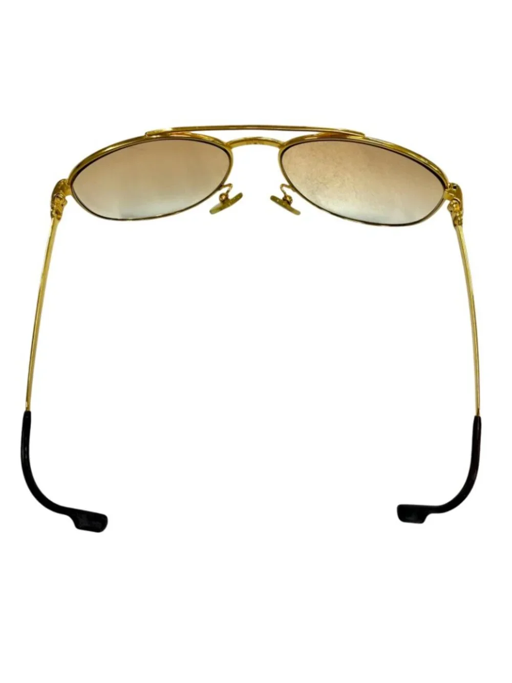 Cartier Vintage Trinity Two Bridge Teardrop Gradient Eyewear Sunglasses 54 16
